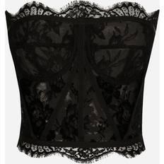 Dolce & Gabbana Soutiens-gorge Dolce & Gabbana Lace Bustier Haut Corset En Dentelle