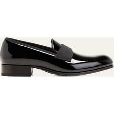 Low Shoes Tom Ford Edgar patent leather loafers black