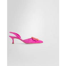 Manolo Blahnik Pink Shoes Manolo Blahnik WOMAN PINK PUMPS Pink