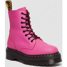 45 - Rosa Schneestiefel Dr. Martens Jadon III Boot Pisa Leather Platforms - Thrift Pink