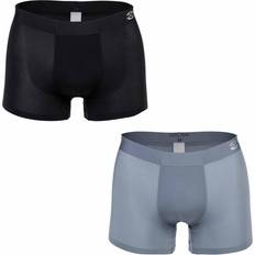 Hom men's comfort boxer briefs h-fresh shorts microfibre stretch plain