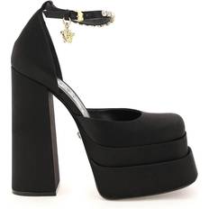 Versace Hakken & Pumps Versace Medusa Aevitas Pumps Met Plateauzool - Zwart