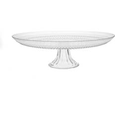 Fortessa Clear Glass Jupiter Stand Cake Plate