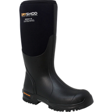 Laced Rain Boots Dryshod Mens Mudcat Hi Boots Black