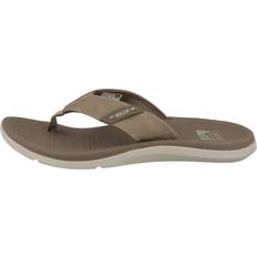 Green - Men Flip-Flops Reef Men's Santa Ana Tan