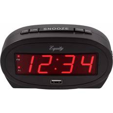 LA CROSSE TECHNOLOGY LED alarm clock