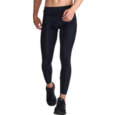 Fitness - Herren - Silbrig Bekleidung 2XU Aero Compression Tights - Black/Silver Reflective