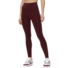 Skechers GO WALK High Waisted Leggings - Burgundy/Brown
