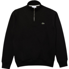 Lacoste Men's Half-zip Cotton Sweatshirt - Black