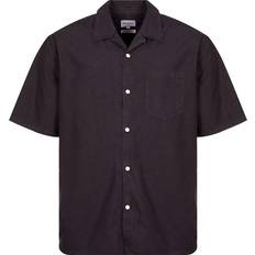 Azul Camisas Norse Projects Carsten Tencel Short Sleeve Shirt - Azul