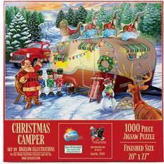 Sunsout Christmas Campers 1000 Pieces