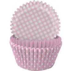 Rosa Cupcakeformar Anniversary House Gingham and Polka Mix Cupcakeform 4.8 cm