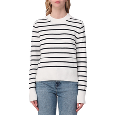 Tommy Hilfiger Rayé Pulls Tommy Hilfiger 1985 Collection Breton Stripe Jumper - Breton Stp/Ecru Desert Sky