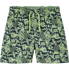 Drenge Badebukser Name It Swimming Shorts - HedgeGreen (13199859)