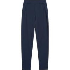 Blau - Damen Hosen Armedangels Magdalena regular Fit Jersey Pants - Night Sky