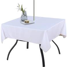 Fitable Washable with Zipper Tablecloth White (152.4x152.4cm)