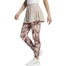 Adidas Tennis Paris Two-in-One Leggings - Wonder Taupe/Pink Strata