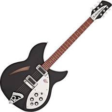 Rickenbacker 330 LTD Semi-Hollow, Matte Black