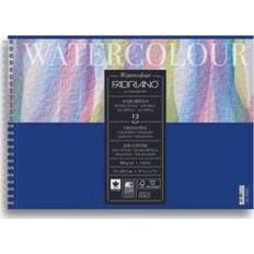 WC-paperit Papier Aquarelle Spirale 32x41 300g 12 f Grain Fin