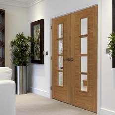 Doors JB Kind Oak Bela Prefinished Glazed Interior Door (x)