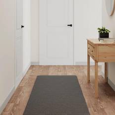 Solid Colour Carpets vidaXL Carpet Runner Grey