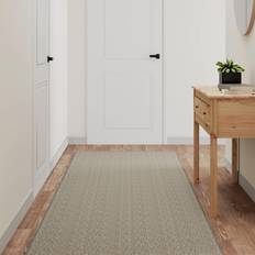 vidaXL tæppeløber 80x250 sisallook Sølv cm