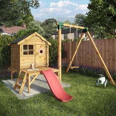 Mercia Snug Playhouse with Tower and Activity Set