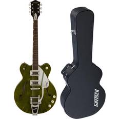 Gretsch streamliner Gretsch G2604T Limited Edition Streamliner Rally II Center Block with Bigsby, Rally Green Stain