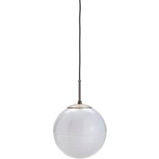 House Doctor Lampe, Halda, Hvid/Brun Pendel ∅ 30cm