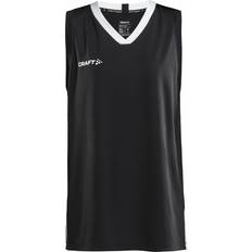 XL Toppe Børnetøj Craft Progress Basket Singlet JR Black 134/140