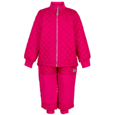 Rød Vintersæt Børnetøj Mikk-Line Termosæt Pink mdr/86