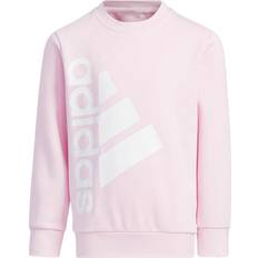 9-12M Sweats Adidas Badge Of Sport Logo Crewneck Sweatshirt - Clear Pink Unisex