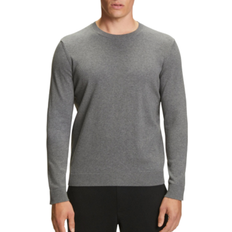 Falke Pullover Falke Men Pullover Round-Neck - light Greymel