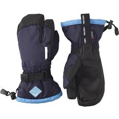 Hestra gauntlet czone jr 3 finger Hestra Jr Gauntlet CZone 3-finger - Dark Navy & Turquoise (32532-290240)