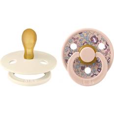 Pacifiers & Teething Toys Bibs X Liberty Colour Schnuller 2er-Pack Gr. 1 Symmetrisch One Size Schnuller