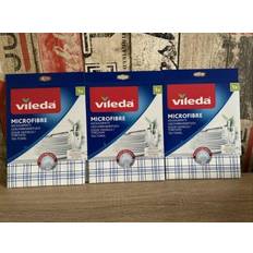 Svarta Trasor Vileda Microfibre Plus diskhanddukar