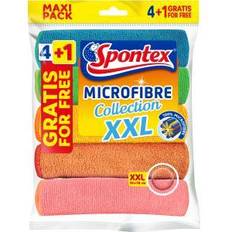 Spontex microfibre mikrofasertücher allzwecktücher collection xxl 4+1