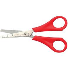 Red Scissors Decree 13cm Ruler Scissors Right Hand