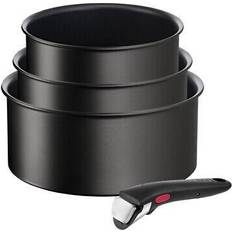 Grydesæt tefal Tefal Grydesæt 4 Dele Sort