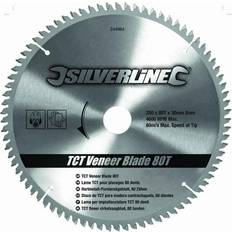 TCT Veneer Blade 80T 250 x 30 25 20 16 mm Rings