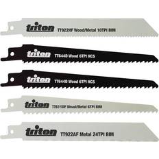 Triton 954242 Recip Saw Blade Set 5pce 150mm