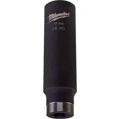 Milwaukee shockwave socket Milwaukee SHOCKWAVE 3/8'' Long Socket 11 mm