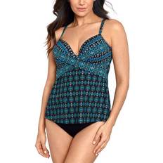 Miraclesuit Amarna Allura Tankini Top - Black/Multi