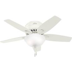 Hunter low profile ceiling fan 42 Hunter Newsome Low Profile with Light 42"