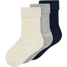 Bästa Strumpor Barnkläder Name It Neel Socks 3-Pack - Dark Sapphire (13209534)