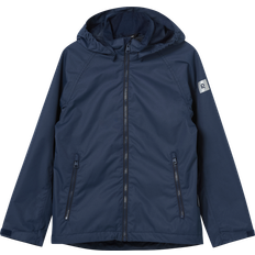 Solid Colors Shell Jackets Children's Clothing Reima Kid's Waterproof Fall Jacket Soutu - Navy (5100169A-6980)