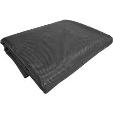 Polyester Paillassons Proplus Tapis Antidérapant Caoutchouc 120 x 100 cm L x 200 cm Noir