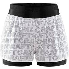 Craft Shorts Craft Core Charge Logo Shorts - White/Black