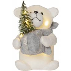 Dekorationsfigur Joylight White Nalle