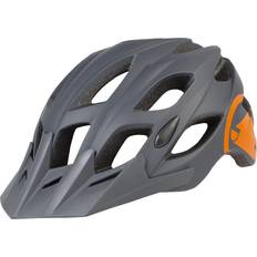 Barato Hombre Cascos de ciclismo Endura Casco Hummvee gris azulado naranja L-XL Grey/Orange